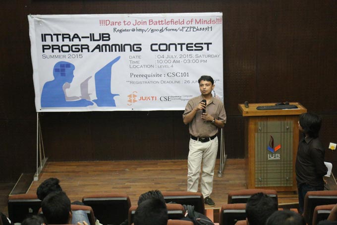 Dept. of CSE Hosts Intra IUB Programming Contest